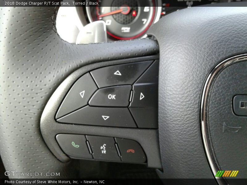 Torred / Black 2018 Dodge Charger R/T Scat Pack