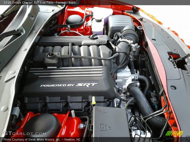 Torred / Black 2018 Dodge Charger R/T Scat Pack