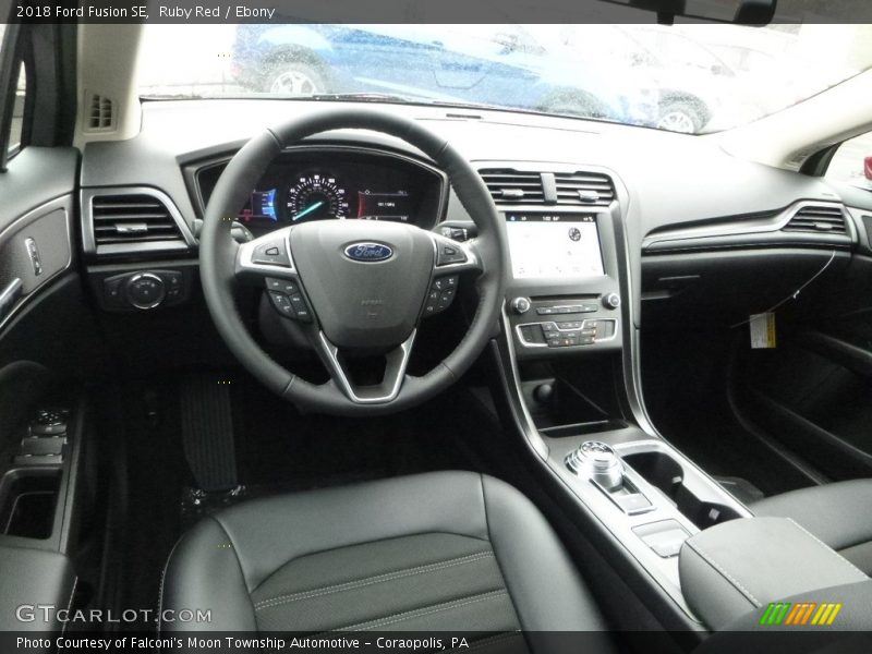 Ruby Red / Ebony 2018 Ford Fusion SE