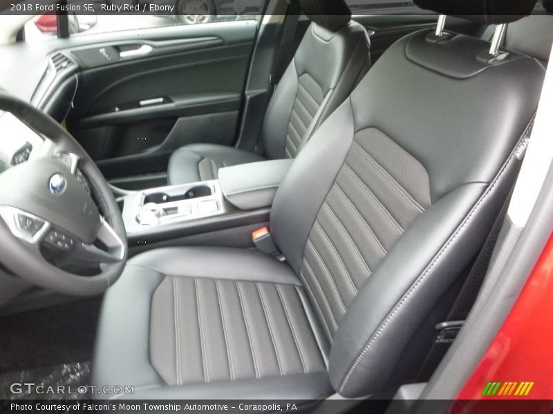 Ruby Red / Ebony 2018 Ford Fusion SE