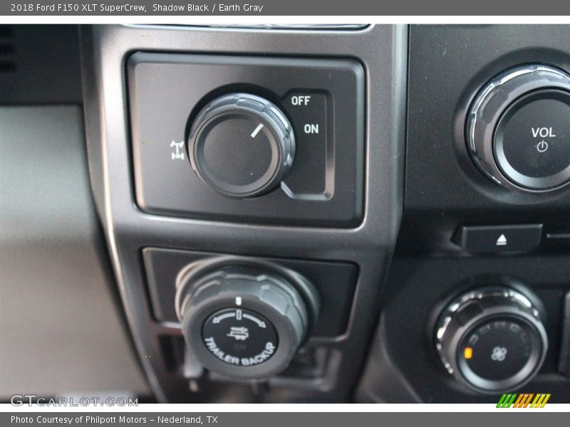 Shadow Black / Earth Gray 2018 Ford F150 XLT SuperCrew