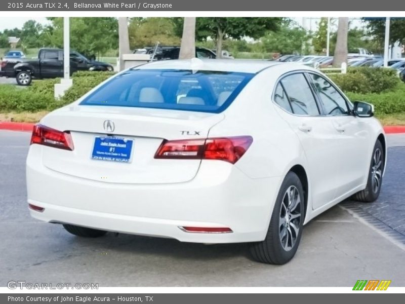 Bellanova White Pearl / Graystone 2015 Acura TLX 2.4