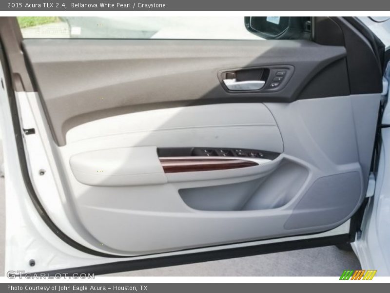 Bellanova White Pearl / Graystone 2015 Acura TLX 2.4