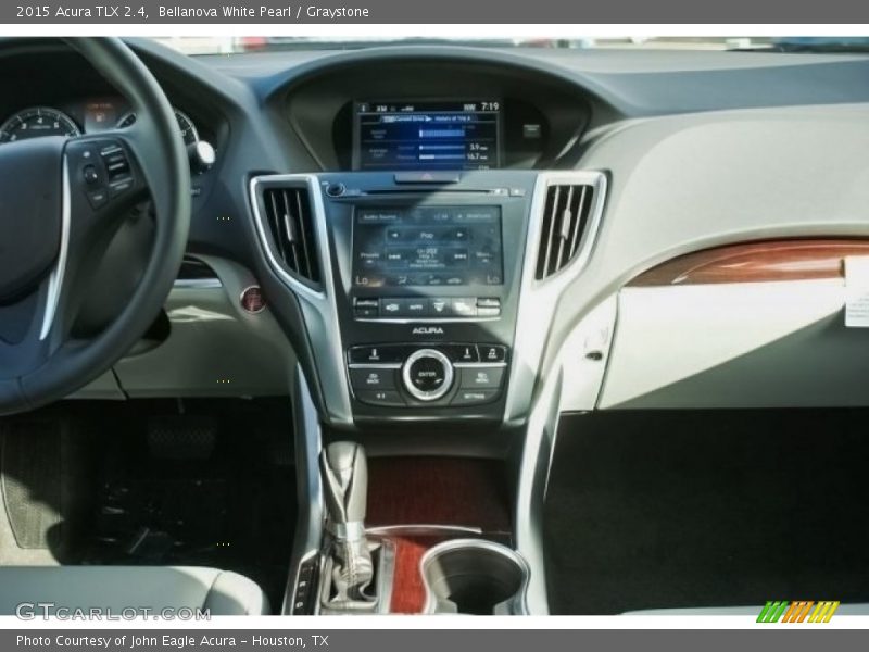 Bellanova White Pearl / Graystone 2015 Acura TLX 2.4