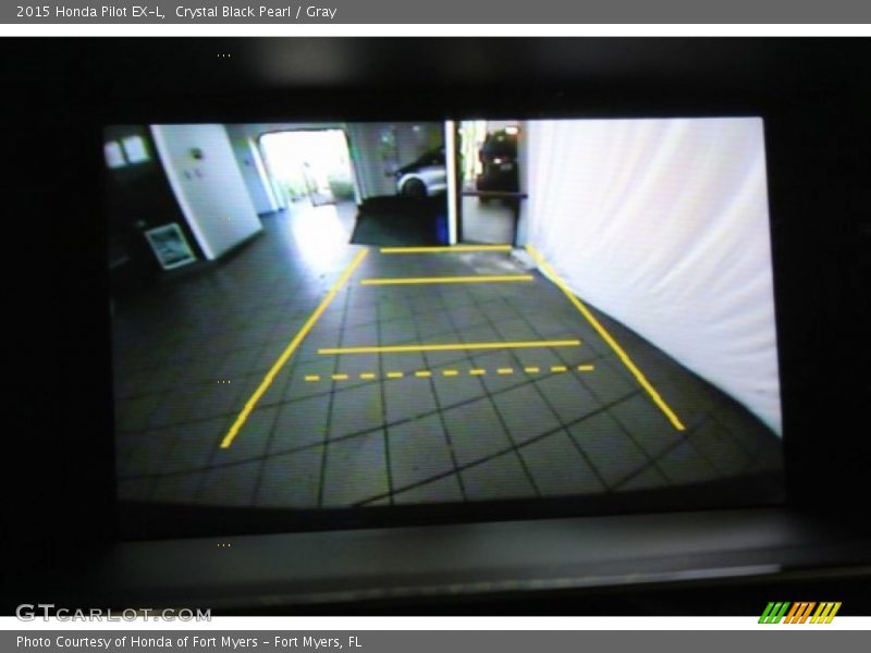 Crystal Black Pearl / Gray 2015 Honda Pilot EX-L