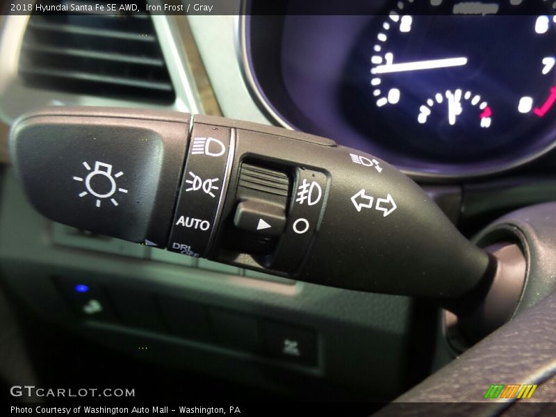 Iron Frost / Gray 2018 Hyundai Santa Fe SE AWD