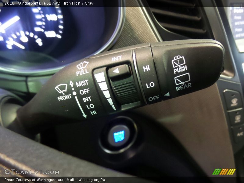 Iron Frost / Gray 2018 Hyundai Santa Fe SE AWD