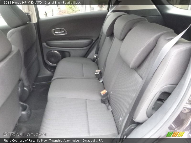 Crystal Black Pearl / Black 2018 Honda HR-V EX AWD