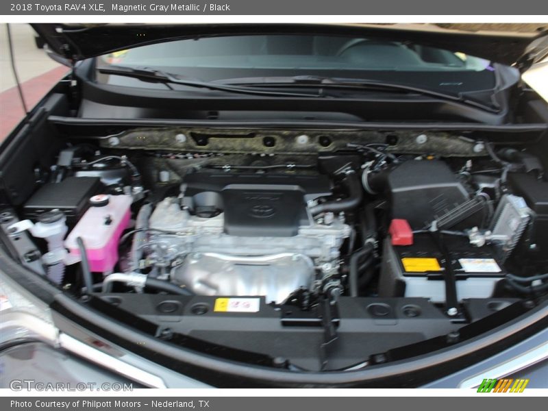 Magnetic Gray Metallic / Black 2018 Toyota RAV4 XLE