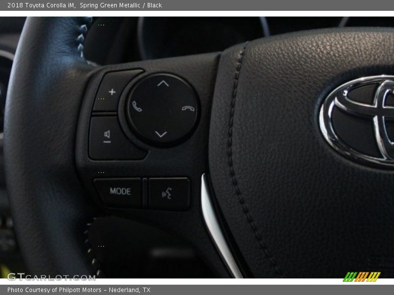 Spring Green Metallic / Black 2018 Toyota Corolla iM