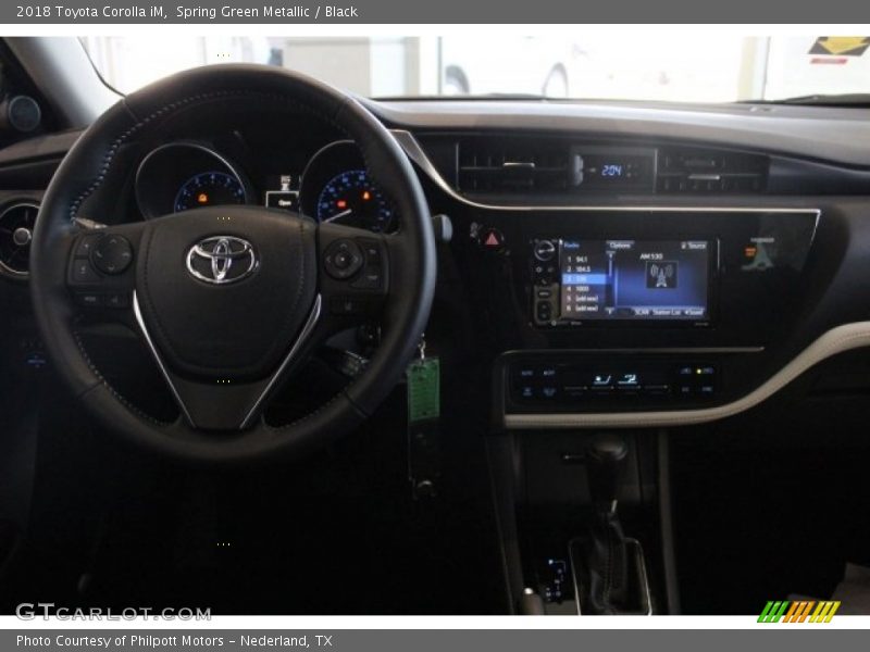 Spring Green Metallic / Black 2018 Toyota Corolla iM