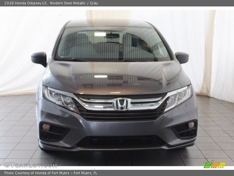 Modern Steel Metallic / Gray 2018 Honda Odyssey LX