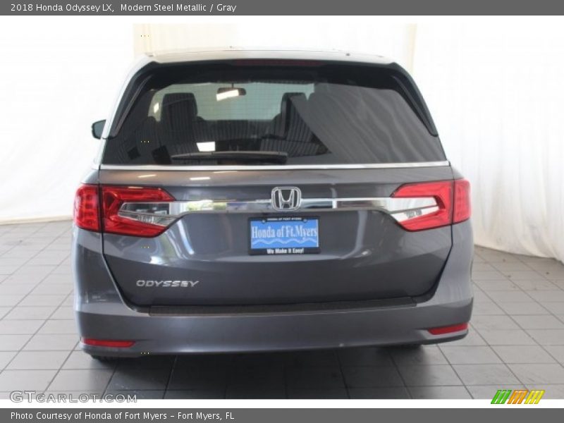 Modern Steel Metallic / Gray 2018 Honda Odyssey LX