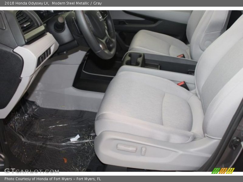Modern Steel Metallic / Gray 2018 Honda Odyssey LX
