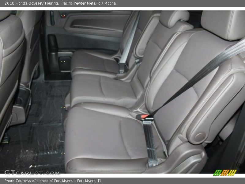 Pacific Pewter Metallic / Mocha 2018 Honda Odyssey Touring