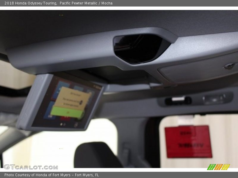 Pacific Pewter Metallic / Mocha 2018 Honda Odyssey Touring