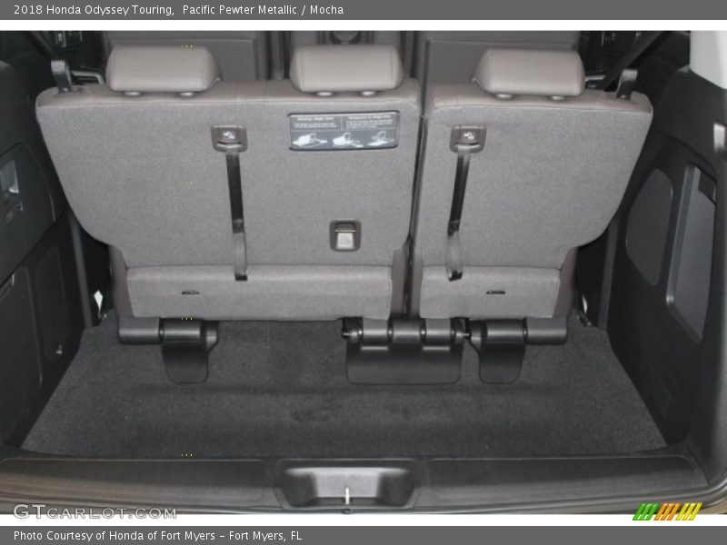Pacific Pewter Metallic / Mocha 2018 Honda Odyssey Touring