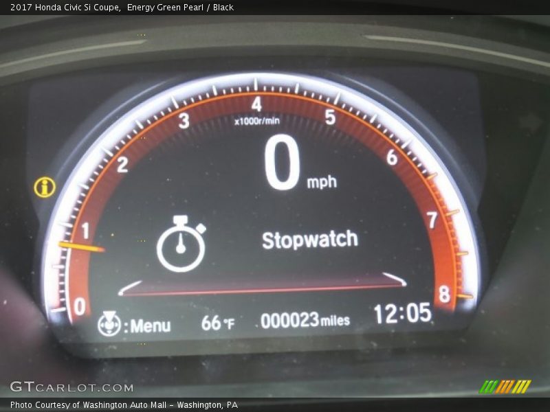 Energy Green Pearl / Black 2017 Honda Civic Si Coupe