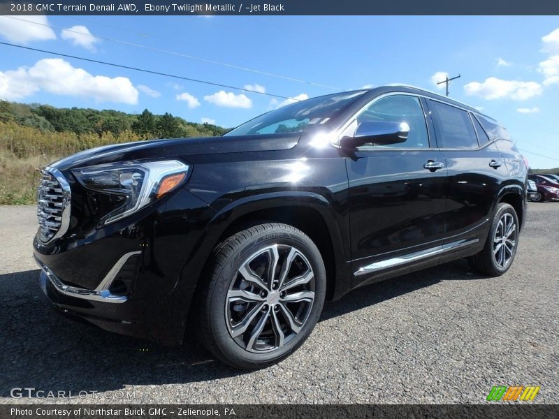 Ebony Twilight Metallic / ­Jet Black 2018 GMC Terrain Denali AWD