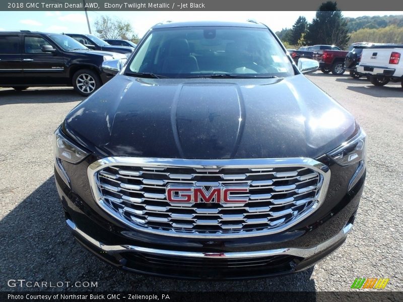 Ebony Twilight Metallic / ­Jet Black 2018 GMC Terrain Denali AWD