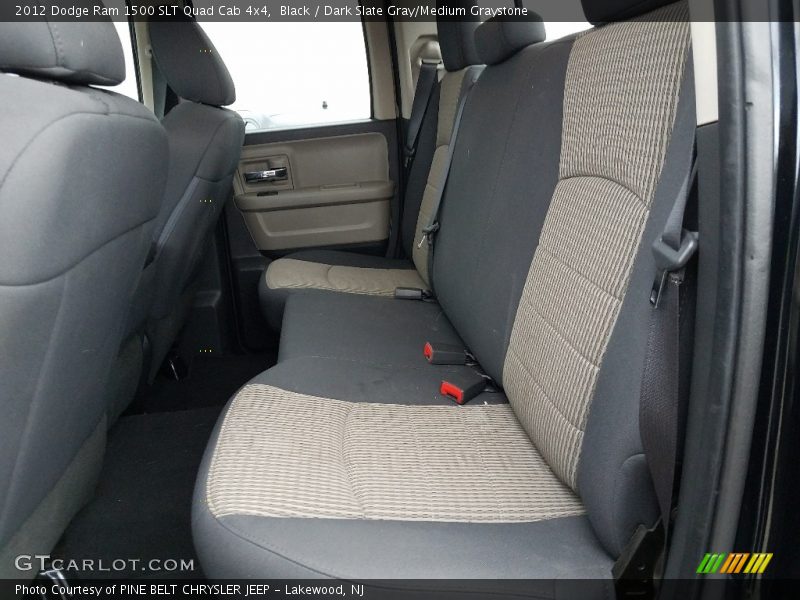Black / Dark Slate Gray/Medium Graystone 2012 Dodge Ram 1500 SLT Quad Cab 4x4