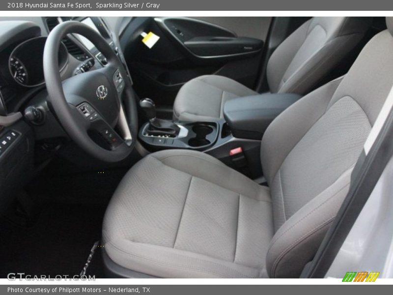 Sparkling Silver / Gray 2018 Hyundai Santa Fe Sport