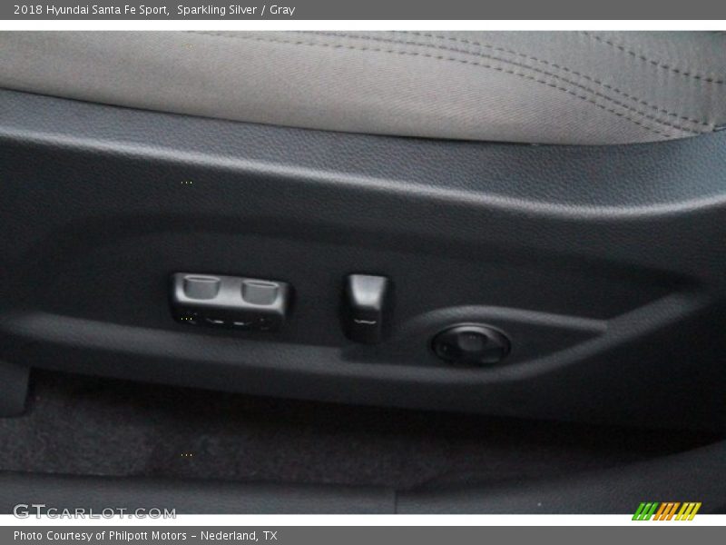 Sparkling Silver / Gray 2018 Hyundai Santa Fe Sport