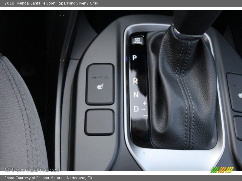 Sparkling Silver / Gray 2018 Hyundai Santa Fe Sport