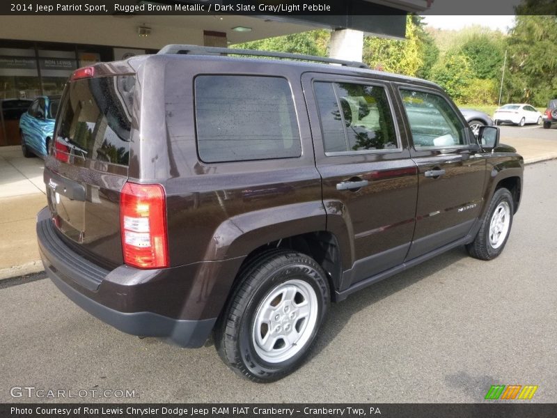 Rugged Brown Metallic / Dark Slate Gray/Light Pebble 2014 Jeep Patriot Sport