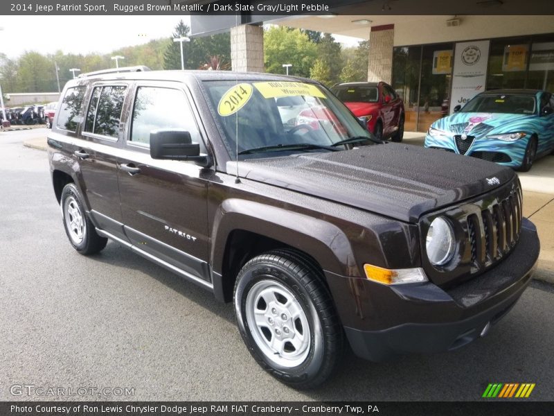 Rugged Brown Metallic / Dark Slate Gray/Light Pebble 2014 Jeep Patriot Sport