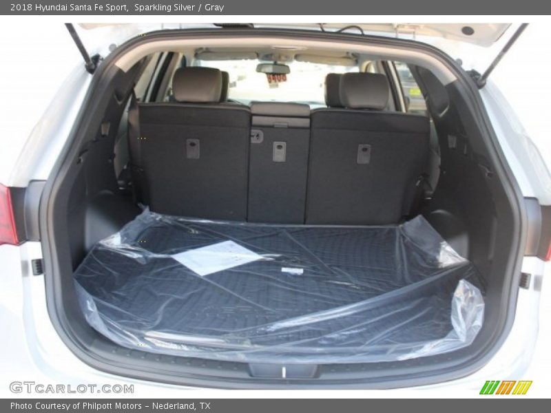 Sparkling Silver / Gray 2018 Hyundai Santa Fe Sport