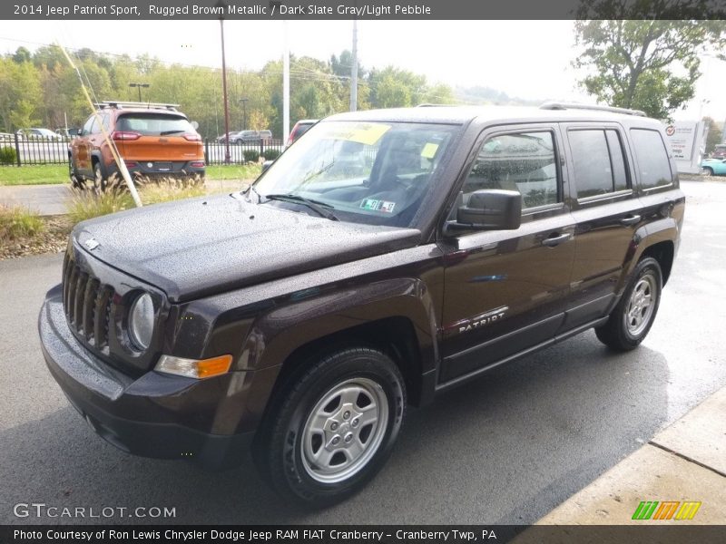 Rugged Brown Metallic / Dark Slate Gray/Light Pebble 2014 Jeep Patriot Sport