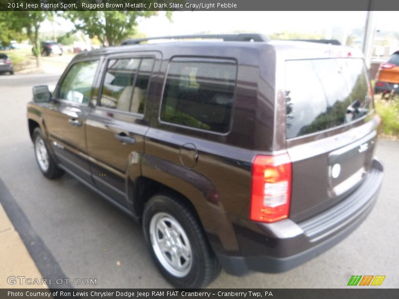 Rugged Brown Metallic / Dark Slate Gray/Light Pebble 2014 Jeep Patriot Sport