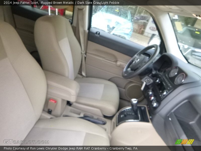 Rugged Brown Metallic / Dark Slate Gray/Light Pebble 2014 Jeep Patriot Sport