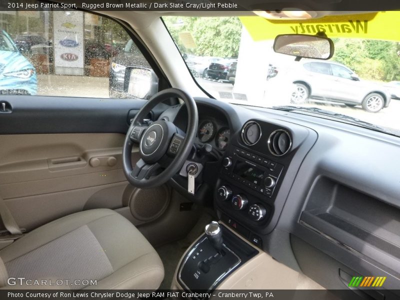 Rugged Brown Metallic / Dark Slate Gray/Light Pebble 2014 Jeep Patriot Sport