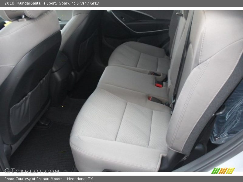 Sparkling Silver / Gray 2018 Hyundai Santa Fe Sport