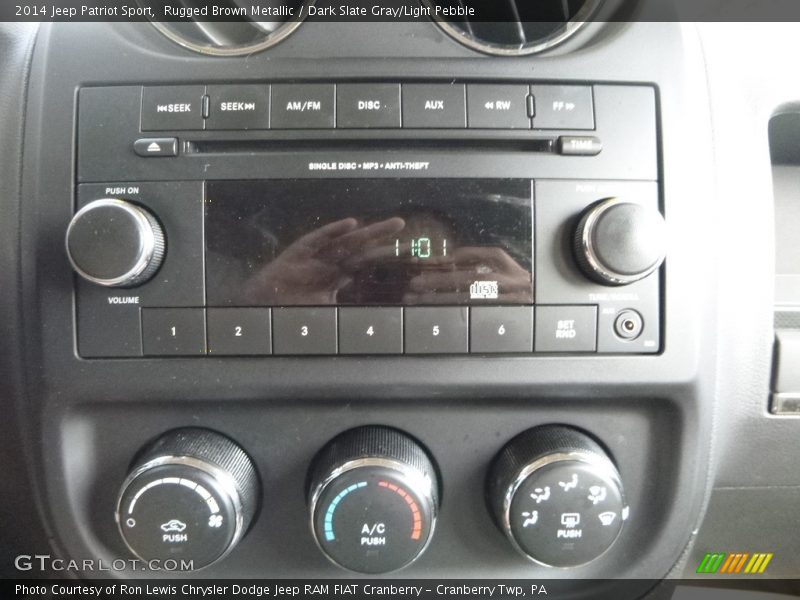 Rugged Brown Metallic / Dark Slate Gray/Light Pebble 2014 Jeep Patriot Sport