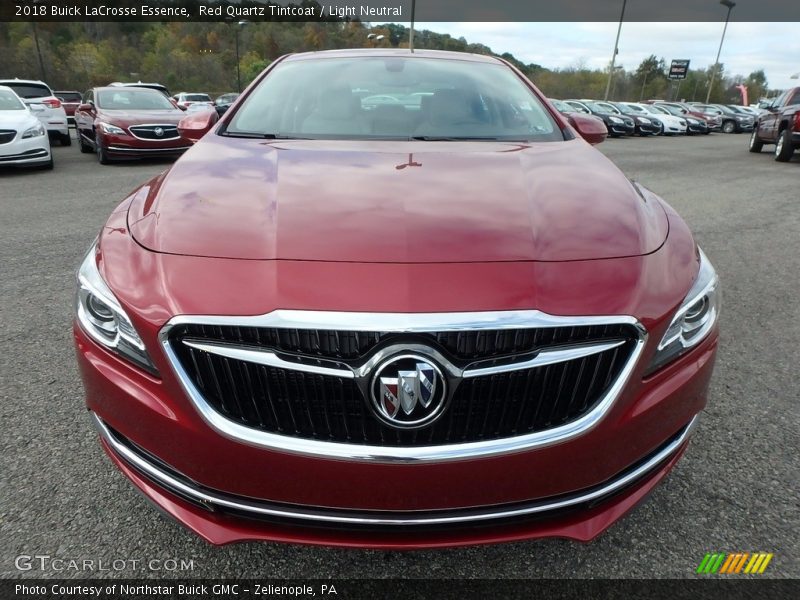 Red Quartz Tintcoat / Light Neutral 2018 Buick LaCrosse Essence