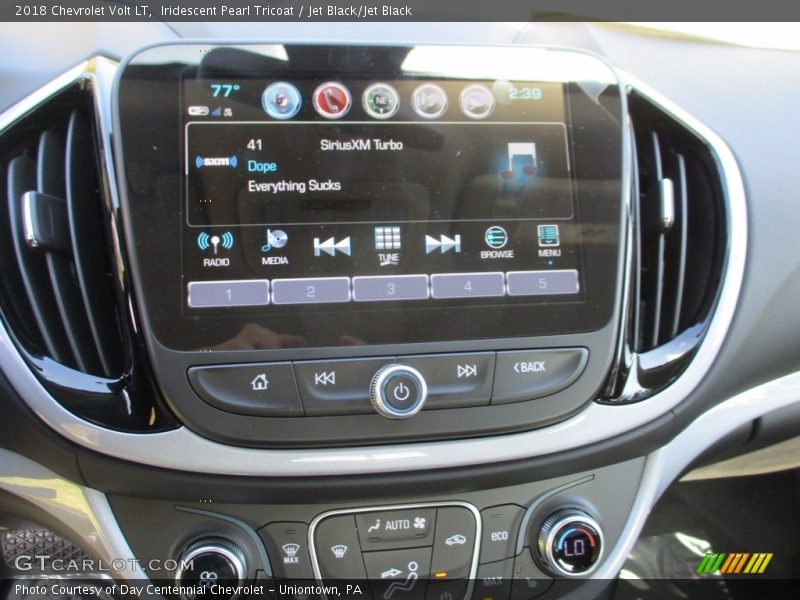 Controls of 2018 Volt LT