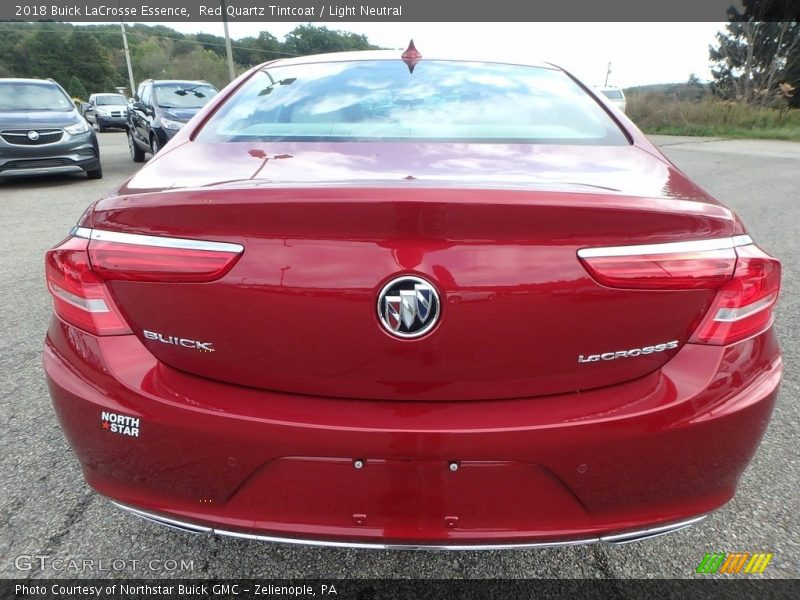 Red Quartz Tintcoat / Light Neutral 2018 Buick LaCrosse Essence