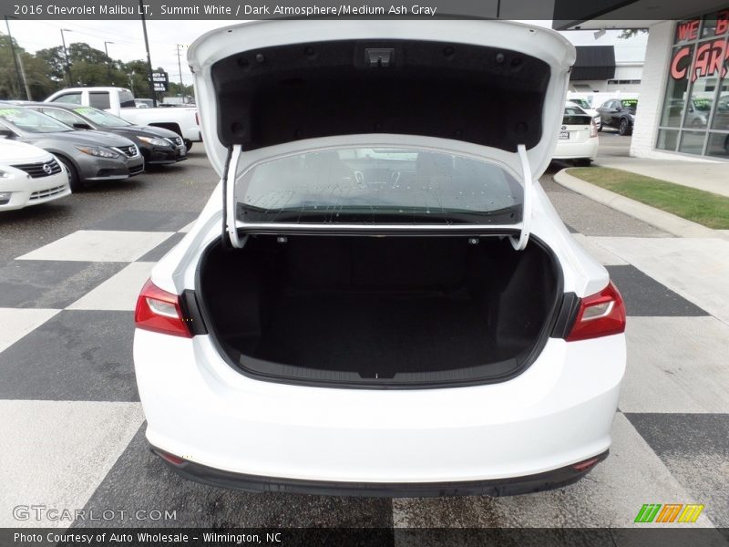 Summit White / Dark Atmosphere/Medium Ash Gray 2016 Chevrolet Malibu LT