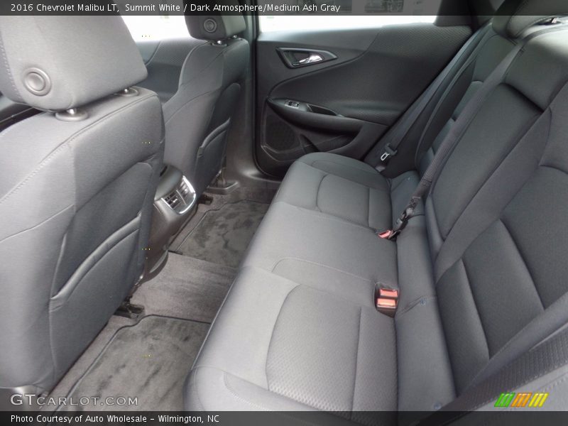 Summit White / Dark Atmosphere/Medium Ash Gray 2016 Chevrolet Malibu LT