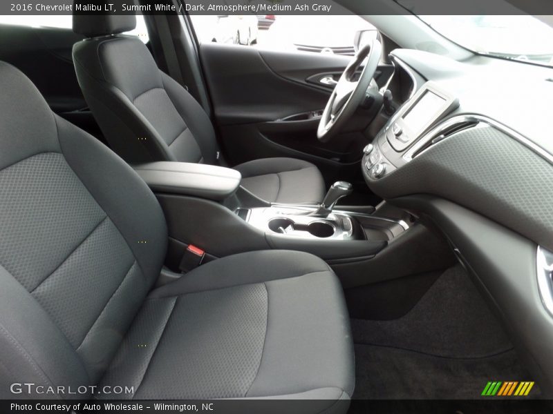 Summit White / Dark Atmosphere/Medium Ash Gray 2016 Chevrolet Malibu LT