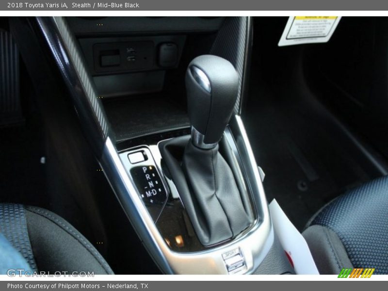 Stealth / Mid-Blue Black 2018 Toyota Yaris iA