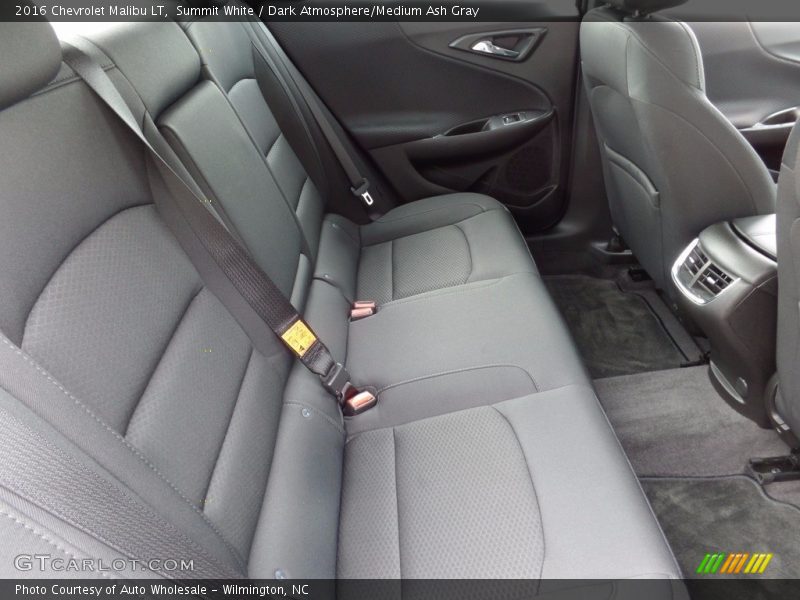 Summit White / Dark Atmosphere/Medium Ash Gray 2016 Chevrolet Malibu LT