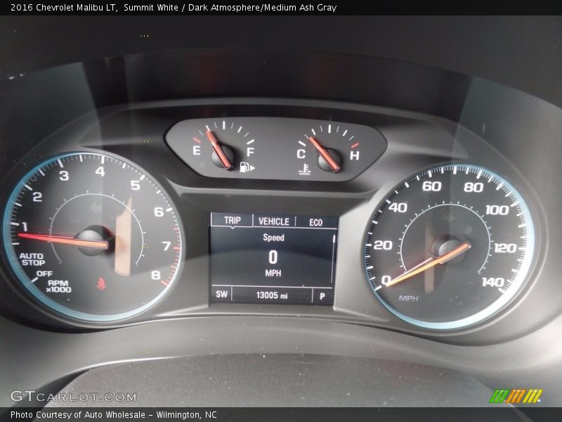 Summit White / Dark Atmosphere/Medium Ash Gray 2016 Chevrolet Malibu LT