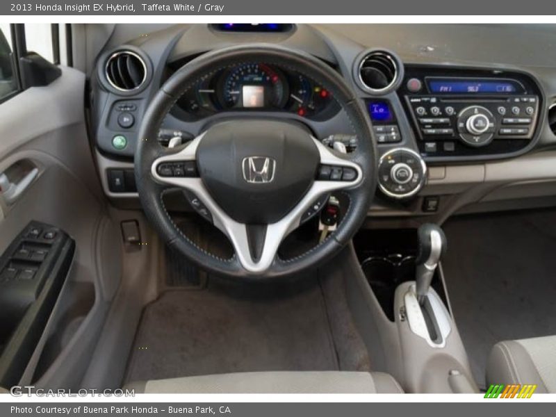 Taffeta White / Gray 2013 Honda Insight EX Hybrid