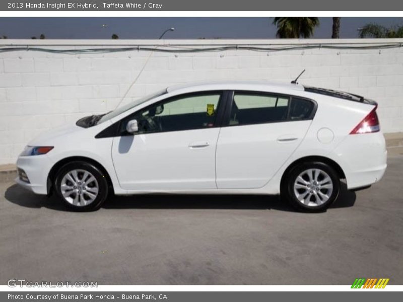 Taffeta White / Gray 2013 Honda Insight EX Hybrid