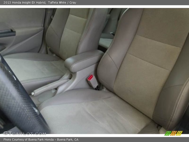 Taffeta White / Gray 2013 Honda Insight EX Hybrid