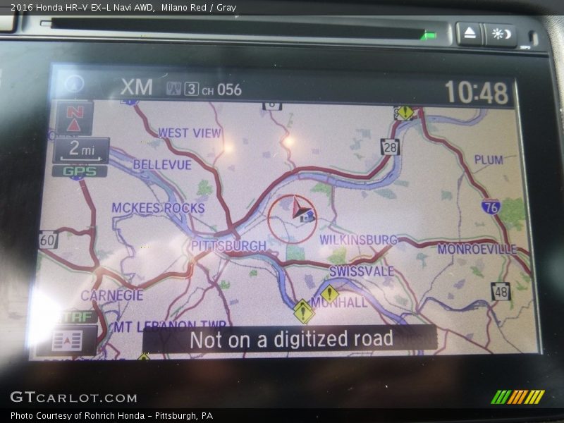 Milano Red / Gray 2016 Honda HR-V EX-L Navi AWD